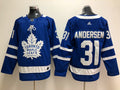 Men's Toronto Maple Leafs Frederik Andersen #31 Blue Player Game Jerseys