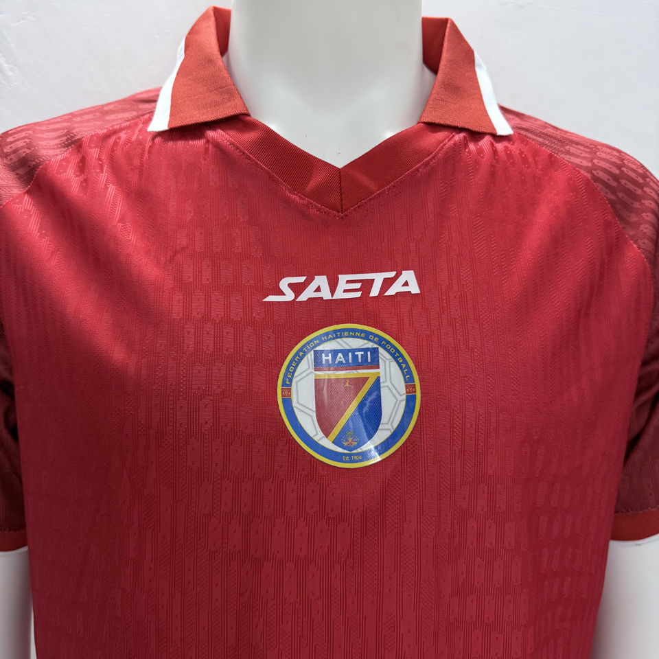 2026/27 Haiti Third Red Player Version Soccer Jersey 海地 Item NO.: 2153928 Back