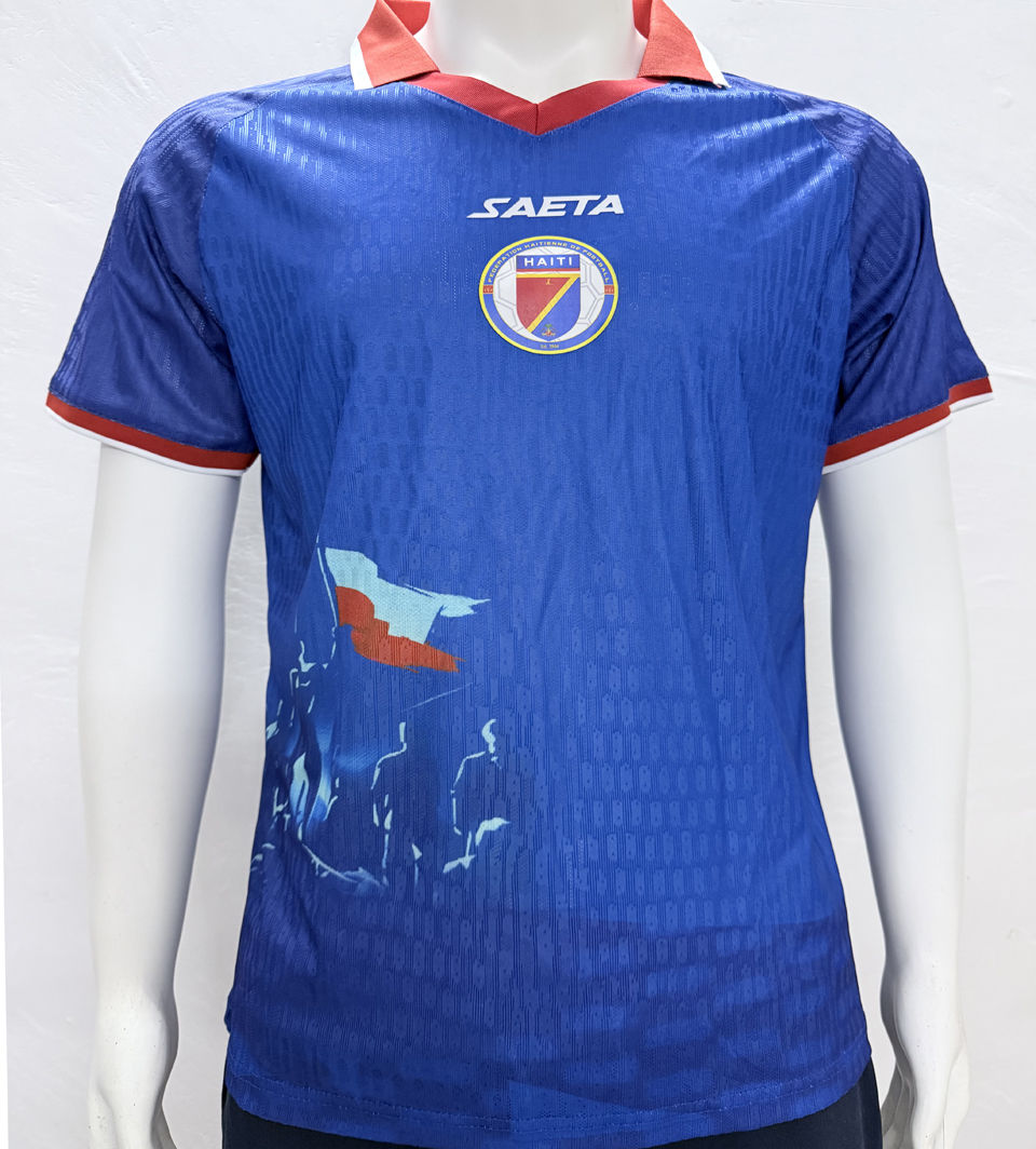 2026/27 Haiti Home Blue Player Version Soccer Jersey 海地 Item NO.: 2153926 Front