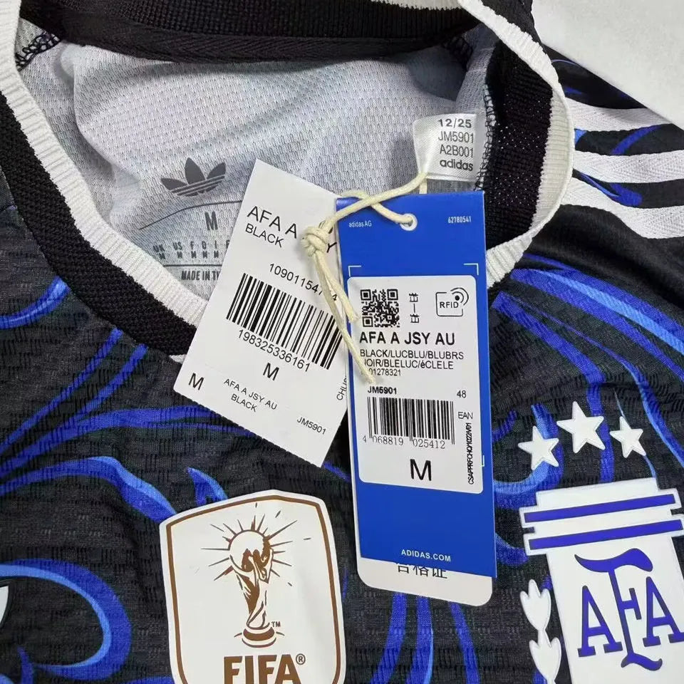 2026/27 Argentina Away Player Version Long Sleeve Soccer Jersey 长袖 Detail 2
