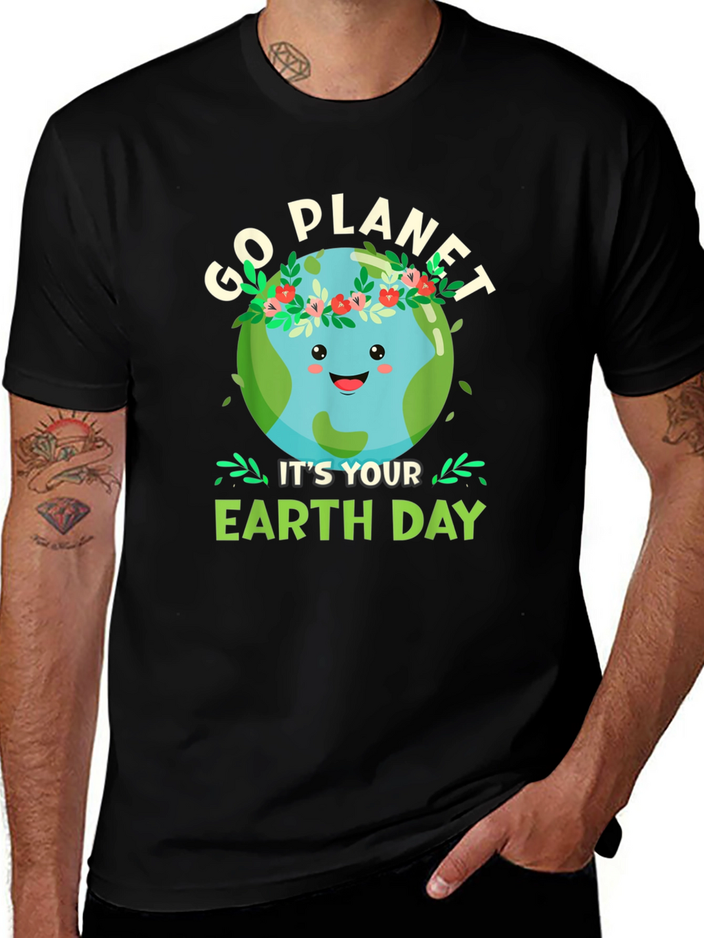 Go Planet Earth Day T-Shirt