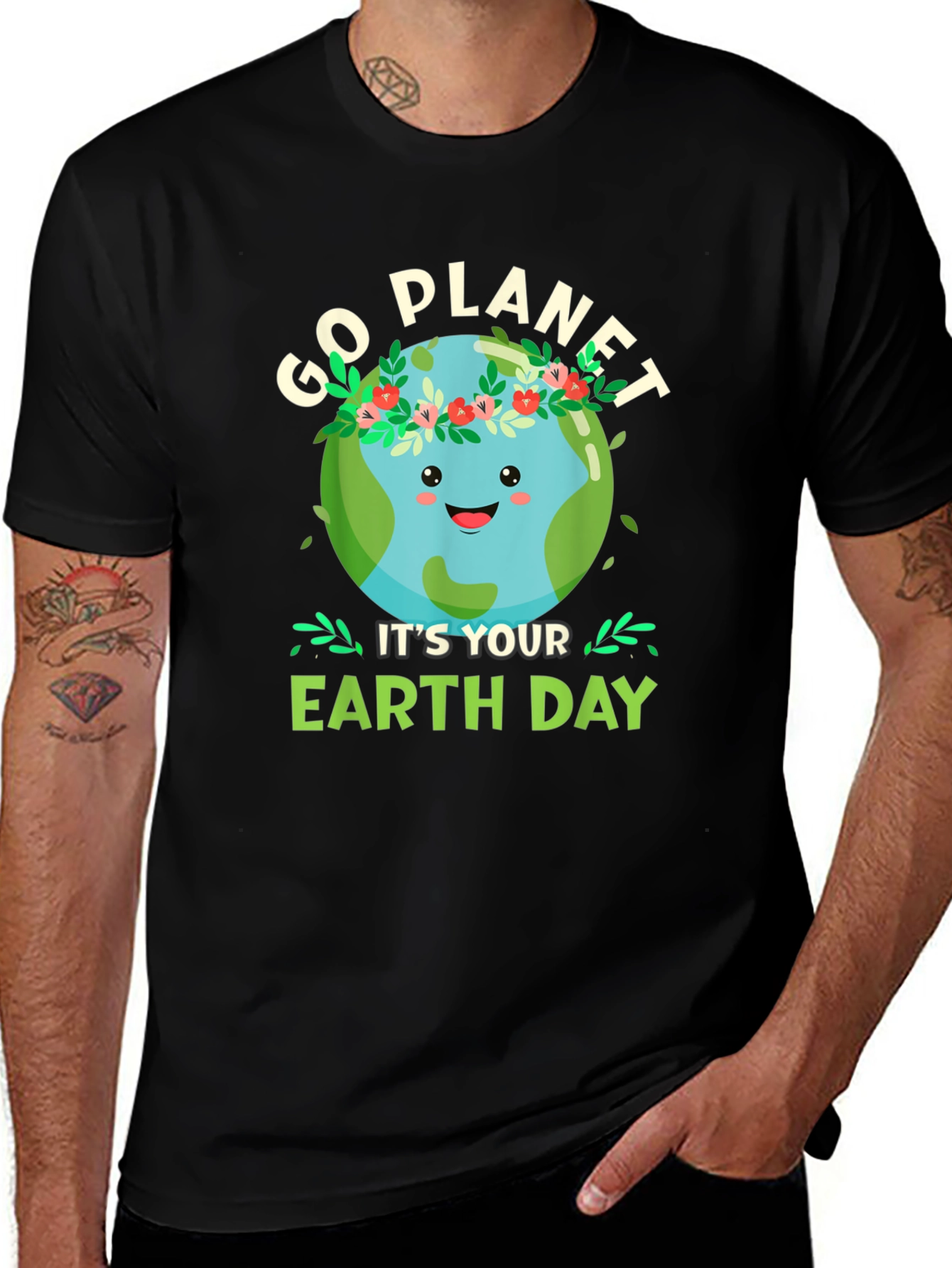 Go Planet Earth Day T-Shirt
