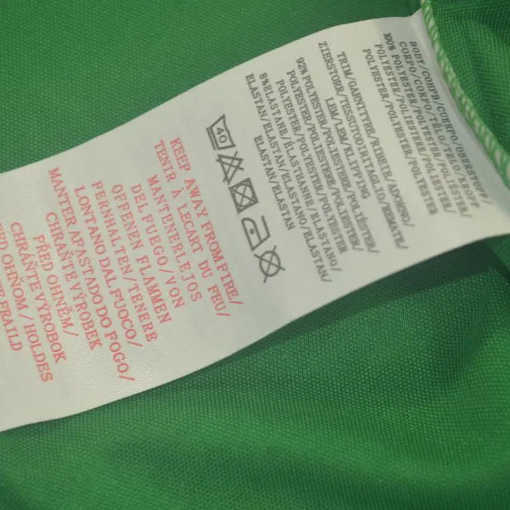 1994 Bolivia Home Green Retro Soccer Jersey Detail 3