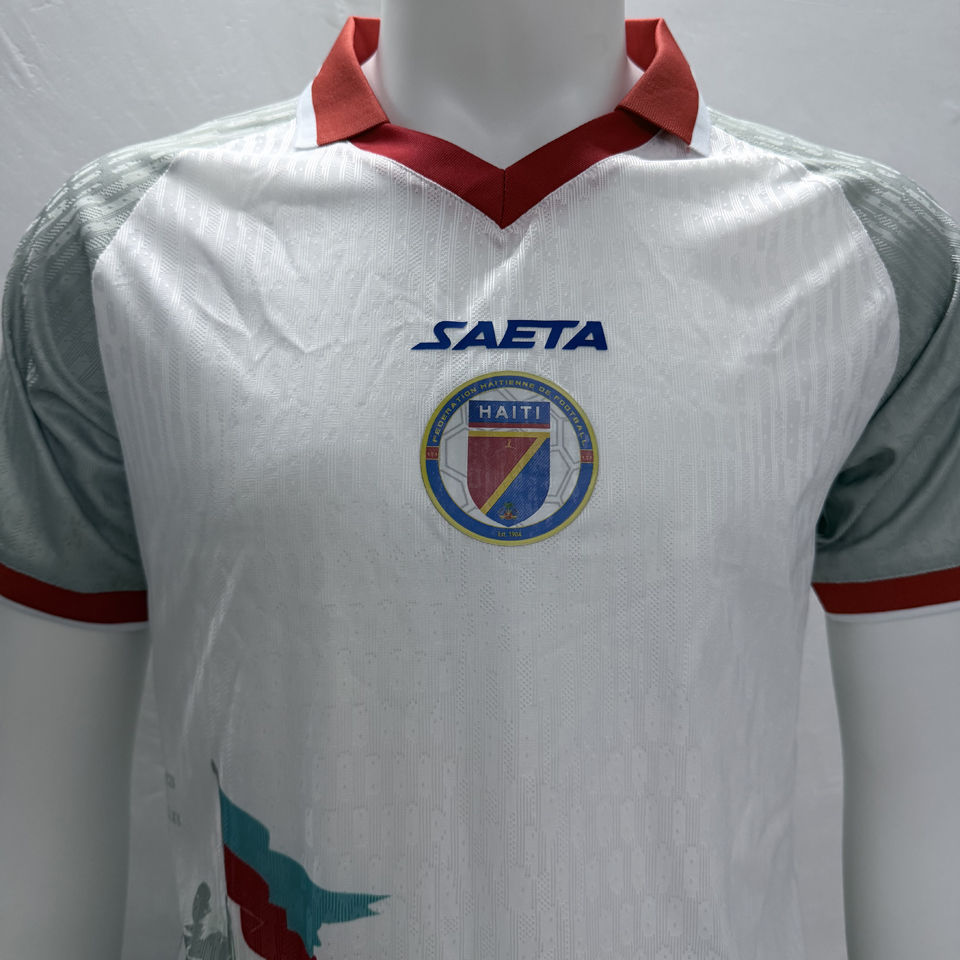 2026/27 Haiti Away White Player Version Soccer Jersey 海地 Item NO.: 2153927 Back