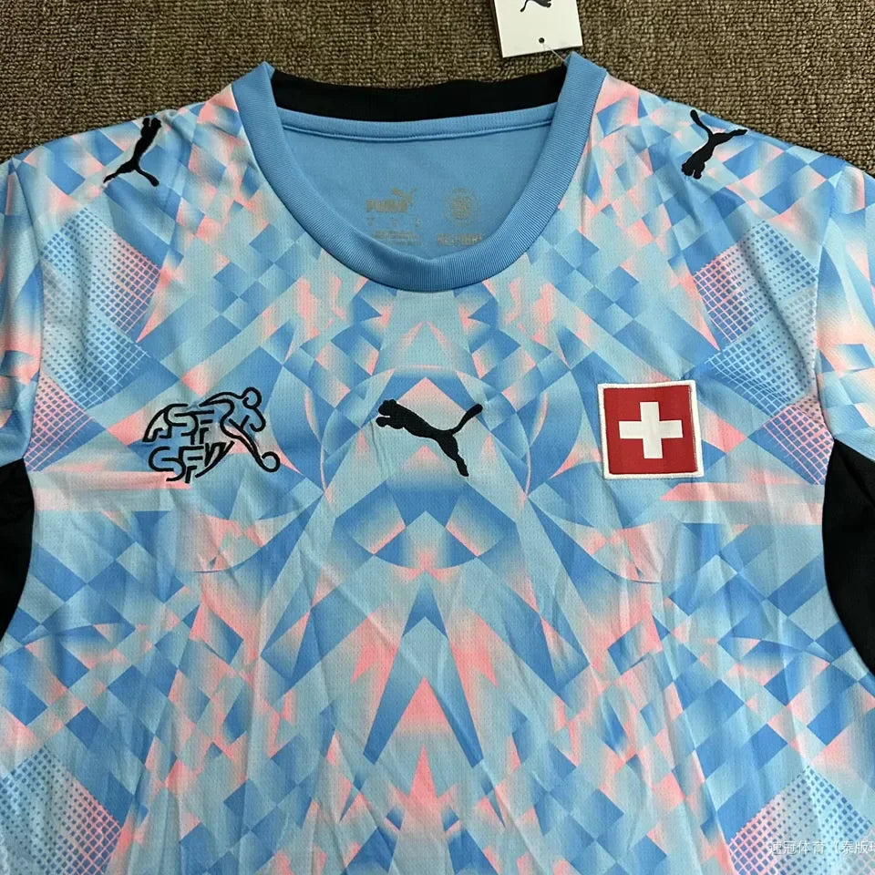 2026/27 Switzerland Away Fans Soccer Jersey Detail 3