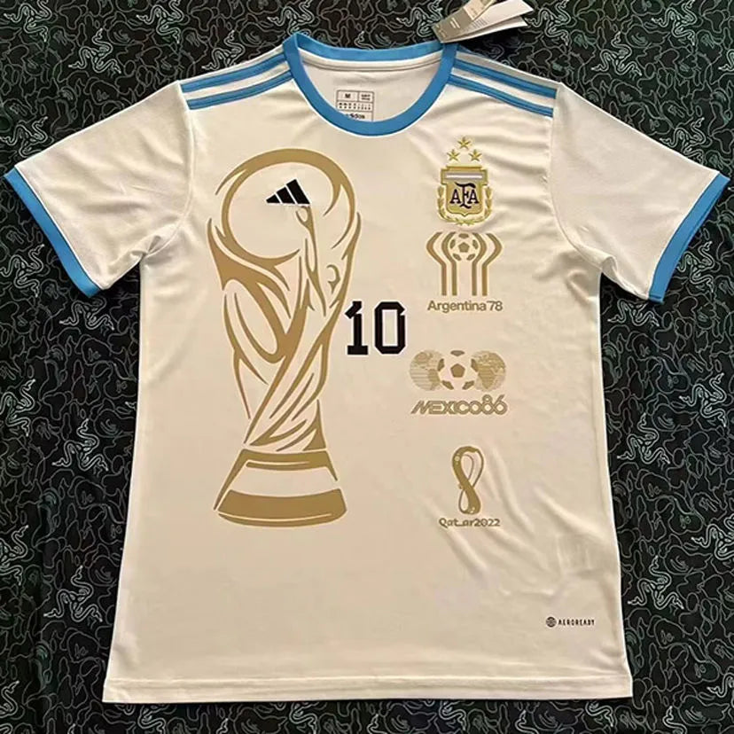 2023 Argentina White Special Edition Jersey Front
