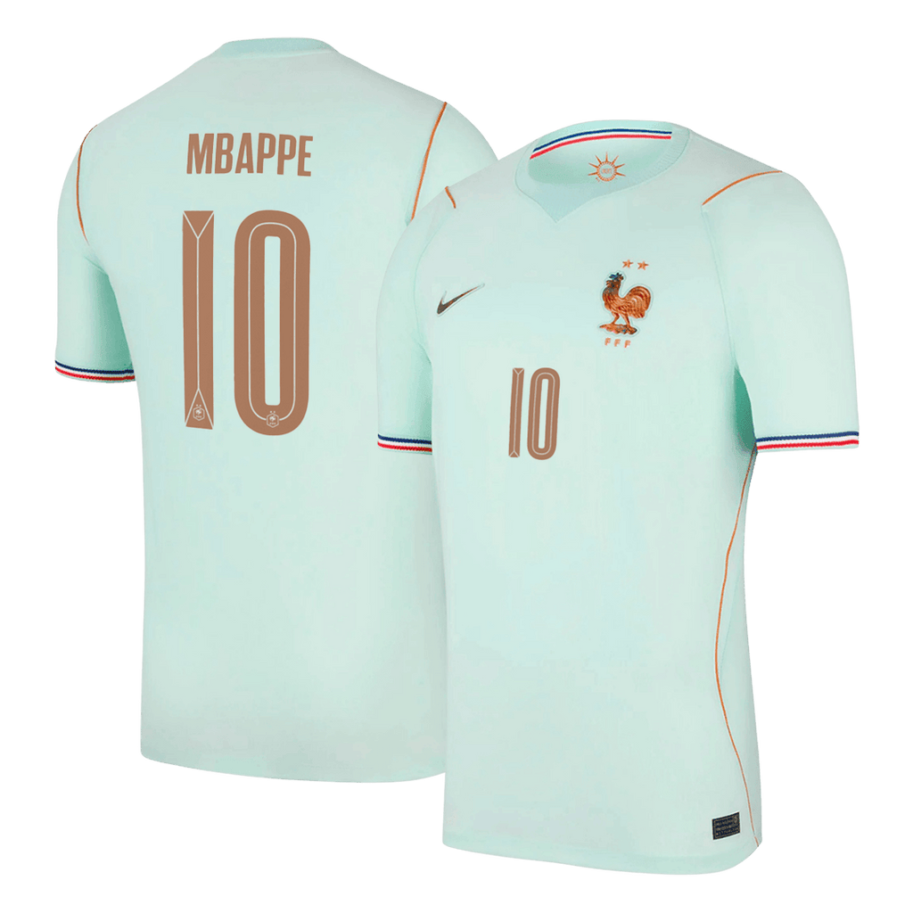 MBAPPE #10 France Away Soccer Jersey World Cup 2026 Blue Front