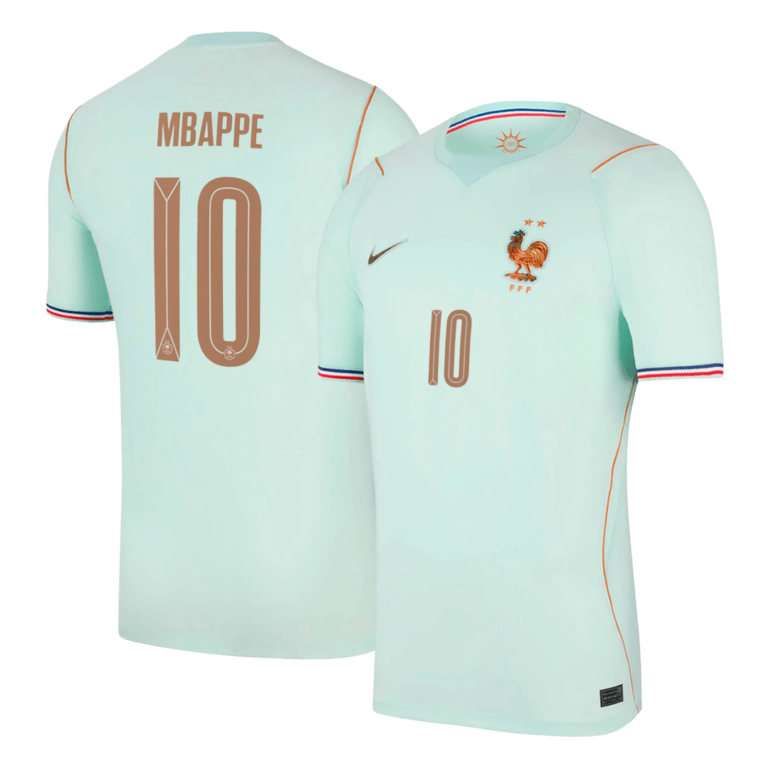 MBAPPE #10 France Away Soccer Jersey World Cup 2026 Blue Front