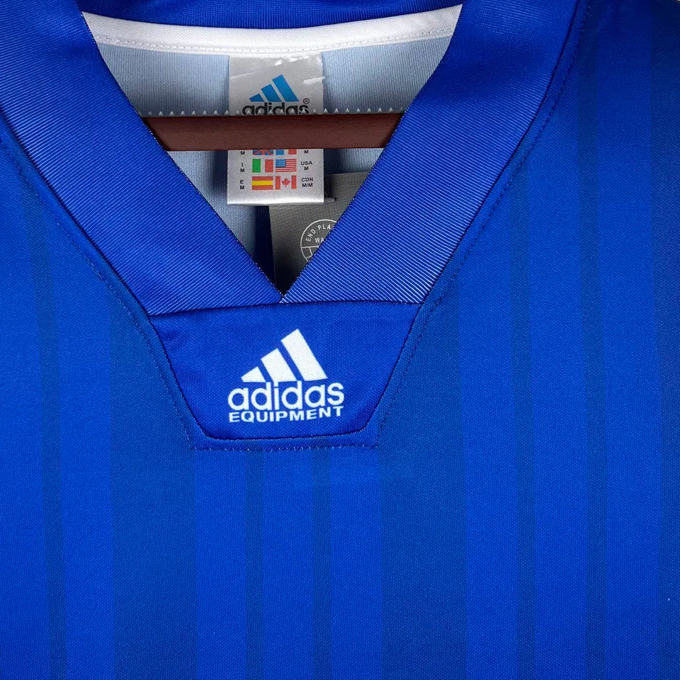 1992/94 France Home Retro Soccer Jersey Detail 3