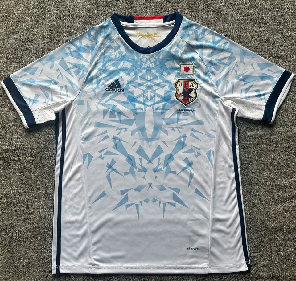 2016/17 Japan Away White Retro Soccer Jersey Front