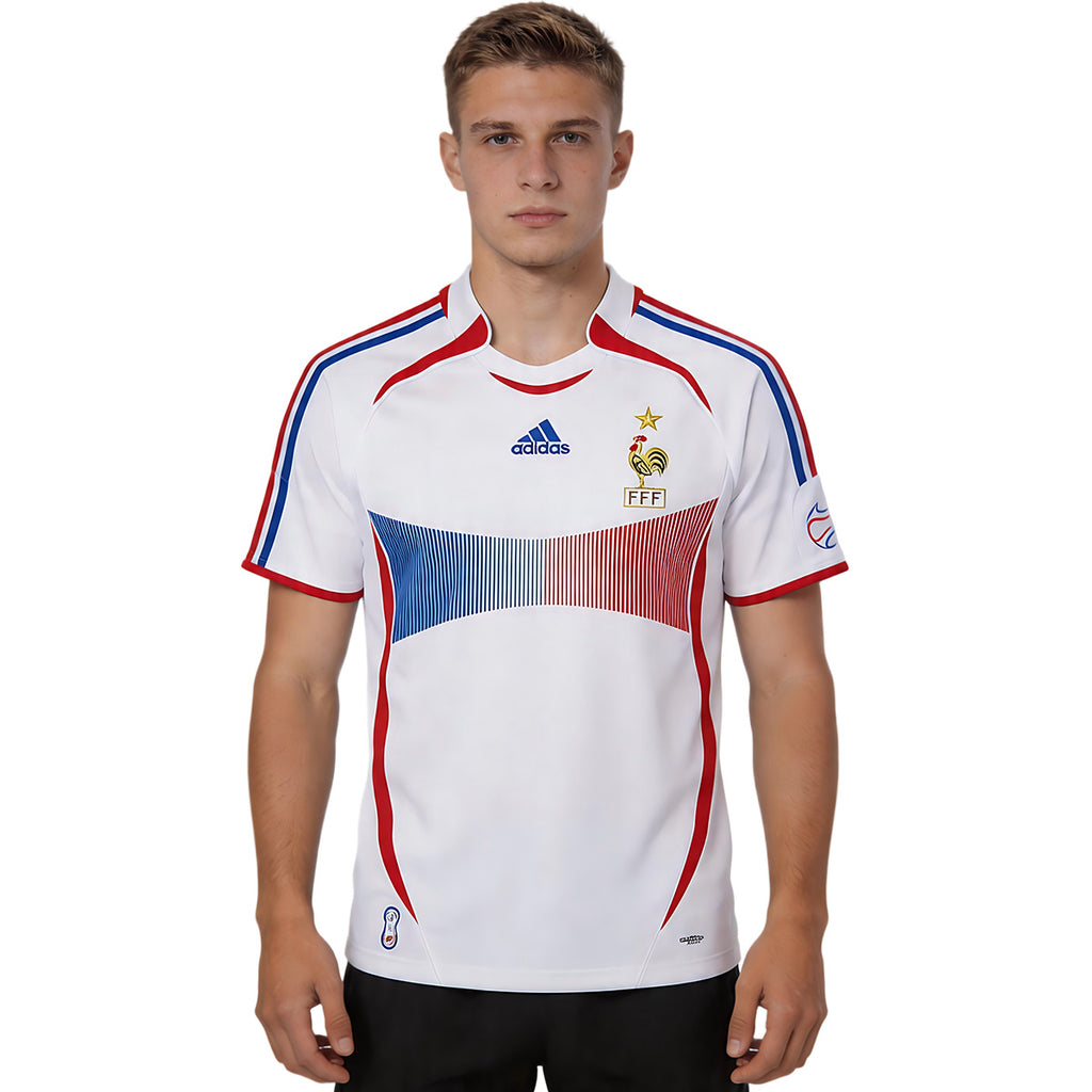 Retro France Away Jersey World Cup 2006 Front