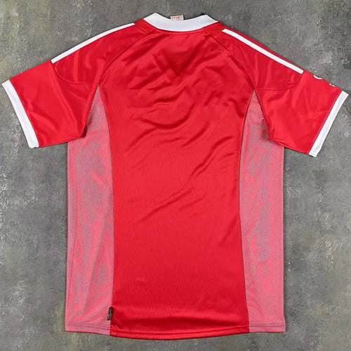 2002 China Home Red Retro Soccer Jersey Back