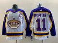 Men's Los Angeles Kings Anze Kopitar #11 White Breakaway Jerseys