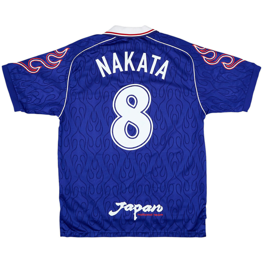 Nakata #8 Retro Japan Home Jersey World Cup 1998 Front