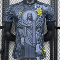 2024/25 Brazil Special Edition Black Player Version Jersey Front