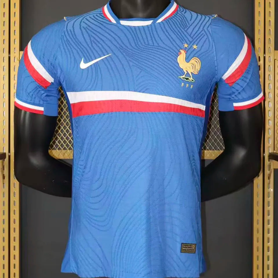 2026/27 France Special Edition Blue Player Version Soccer Jersey Front
