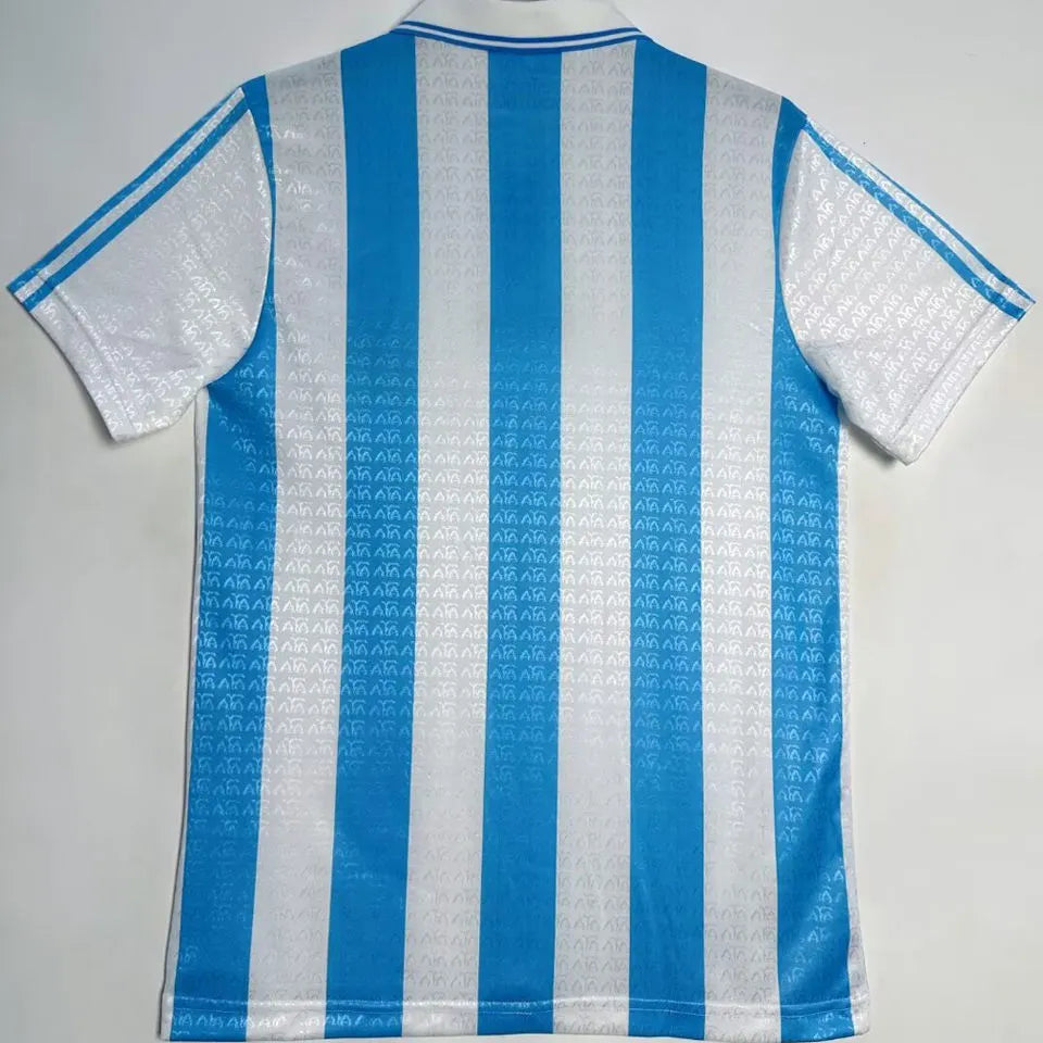 1994 Argentina Home Retro Soccer Jersey Back