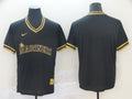 Men's Seattle Mariners Black Replica Blank Jerseys