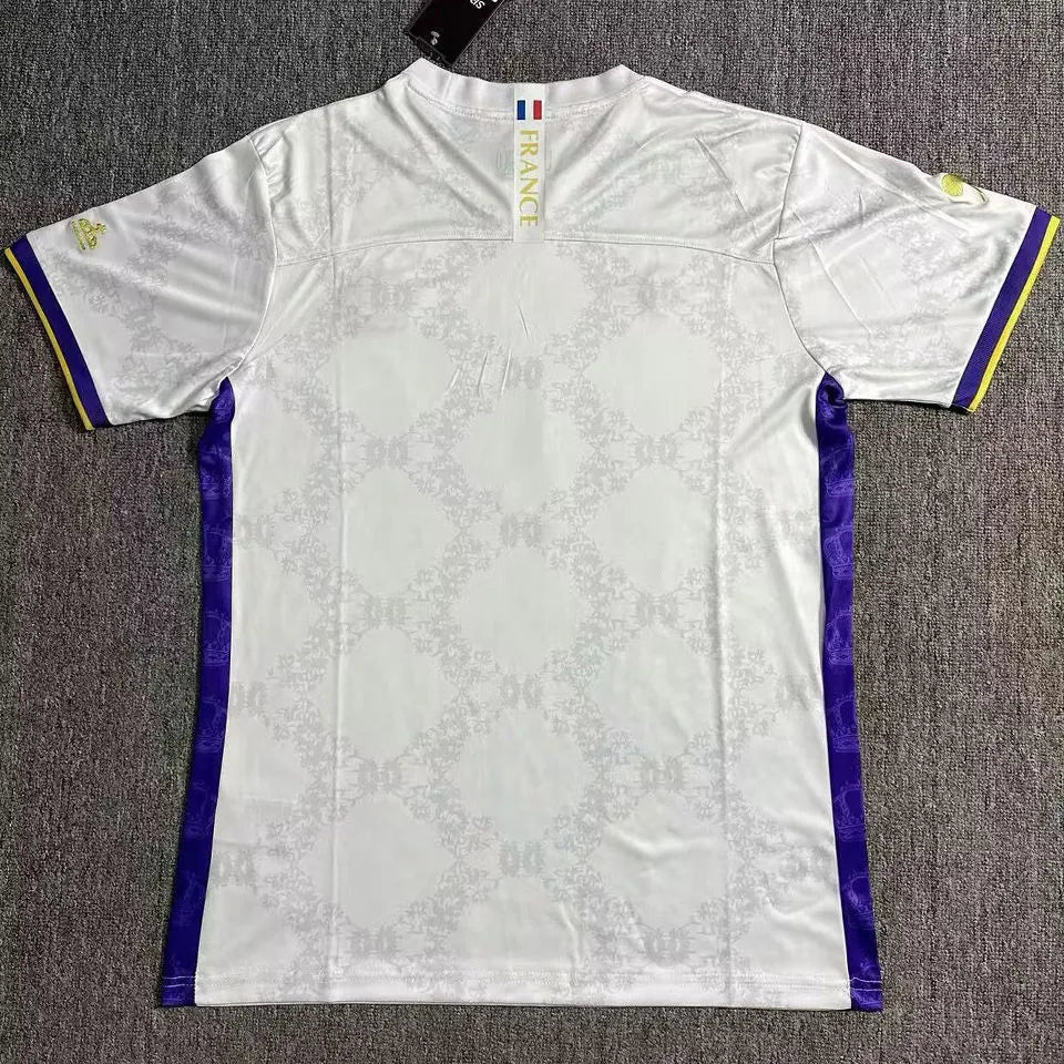 2025 RM x France Special Edition Fans Soccer Jersey 黄马 x 法国 Detail 1