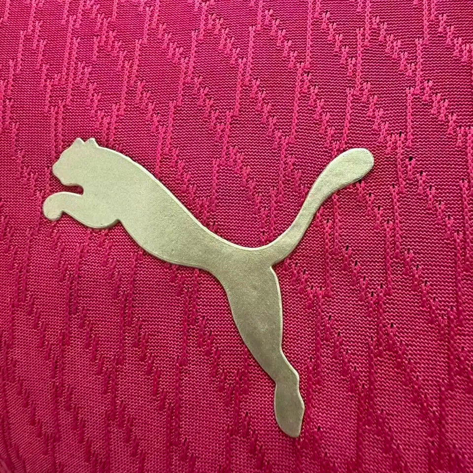 2026/27 Morocco Home Red Player Version Soccer Jersey Detail 4