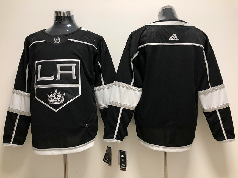 Men's Los Angeles Kings Black Home Breakaway Blank Jerseys