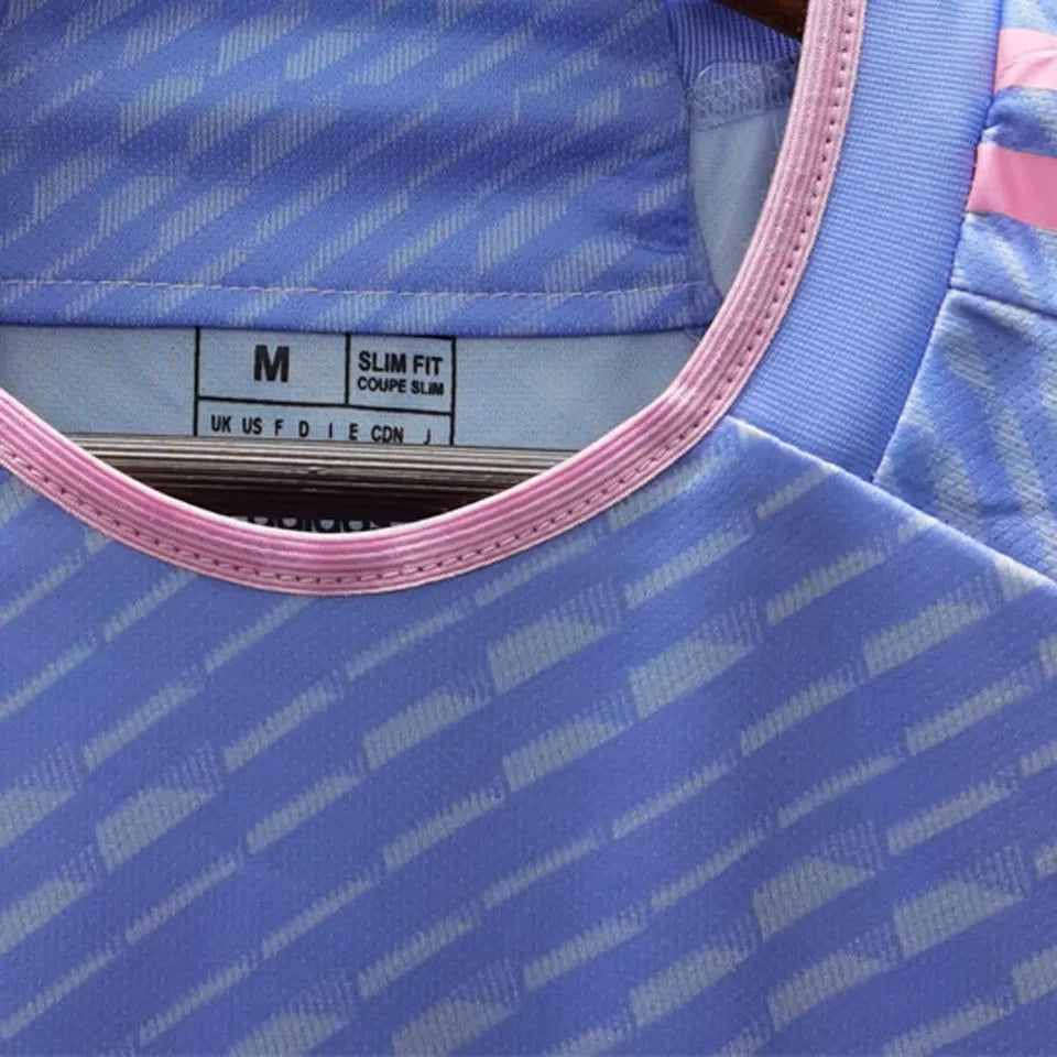 2023 Japan Away Pink Fans Soccer Jersey 一星 Detail 1