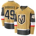 Men's Vegas Golden Knights Ivan Barbashev #49 Gold Home Breakaway Jerseys