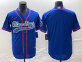 Men's Toronto Blue Jays Blue Blank Replica Player Jerseys
