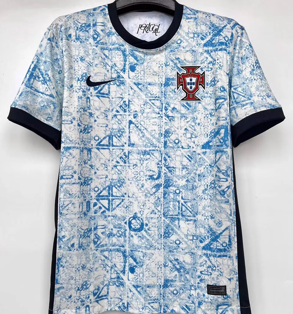 2024/25 Portugal 1:1 Quality Away Fans Soccer Jersey Front