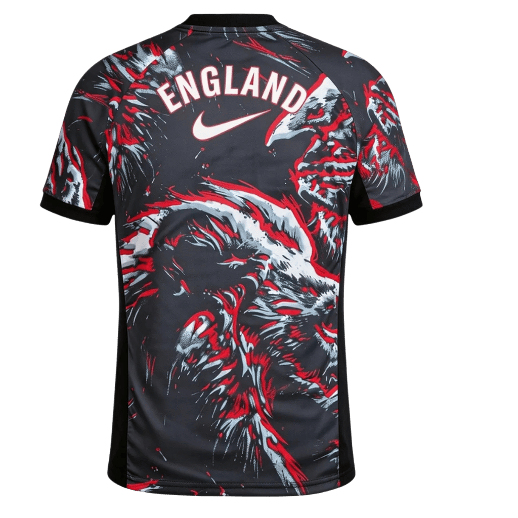 England Hollywood Keeper Soccer Jersey World Cup 2026 Black Back