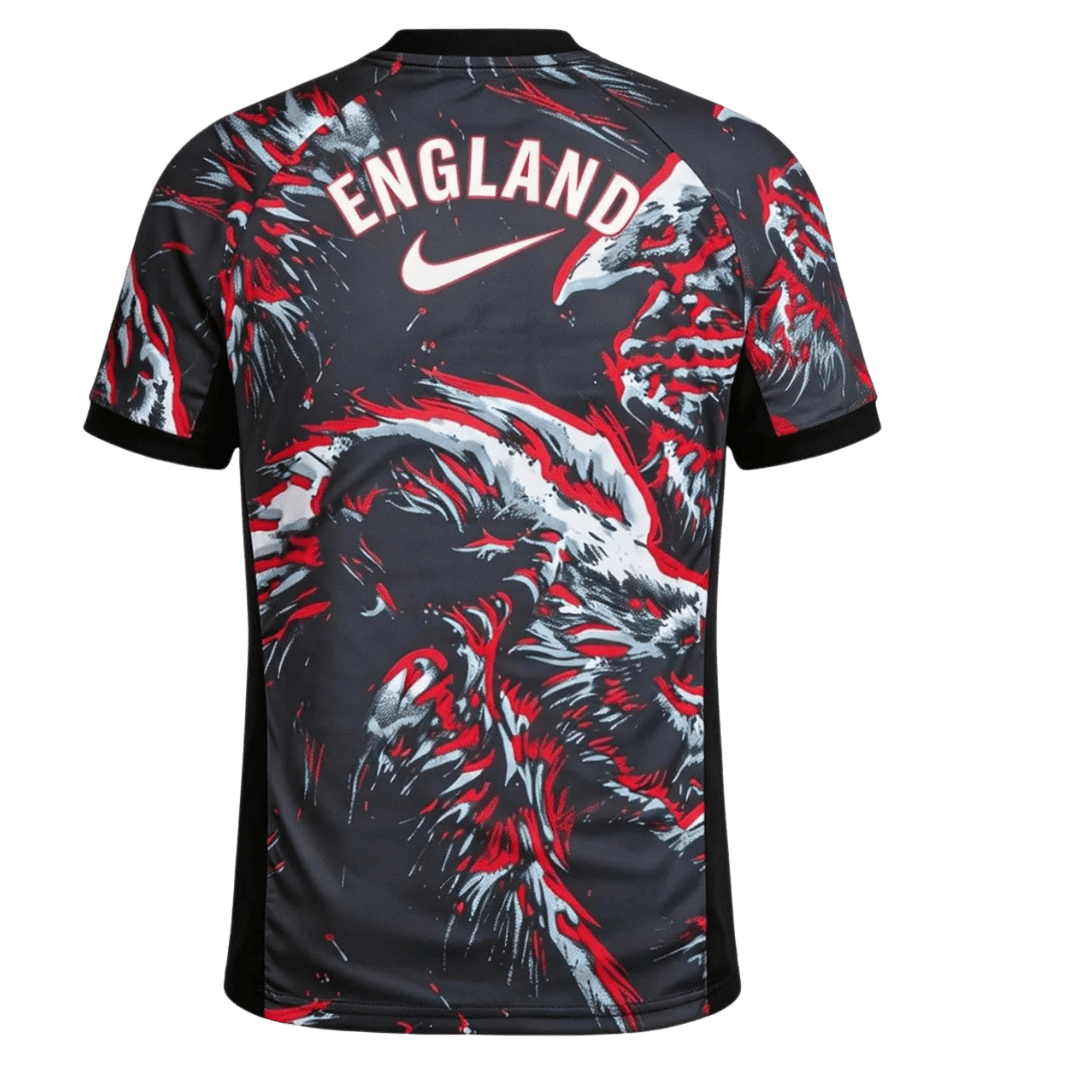England Hollywood Keeper Soccer Jersey World Cup 2026 Black Back