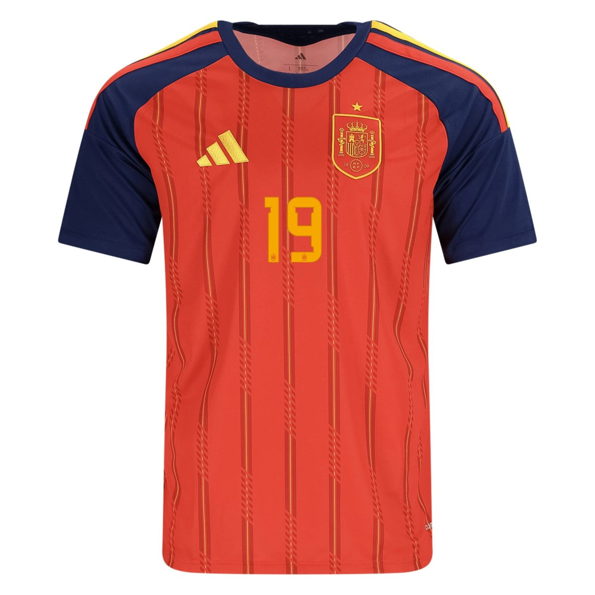 Lamine Yamal #19 Spain Home Jersey World Cup 2026 - [Super Replica] Back