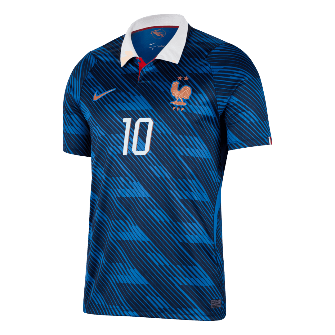 MBAPPE #10 France Home Soccer Jersey World Cup 2026 Blue Image 3