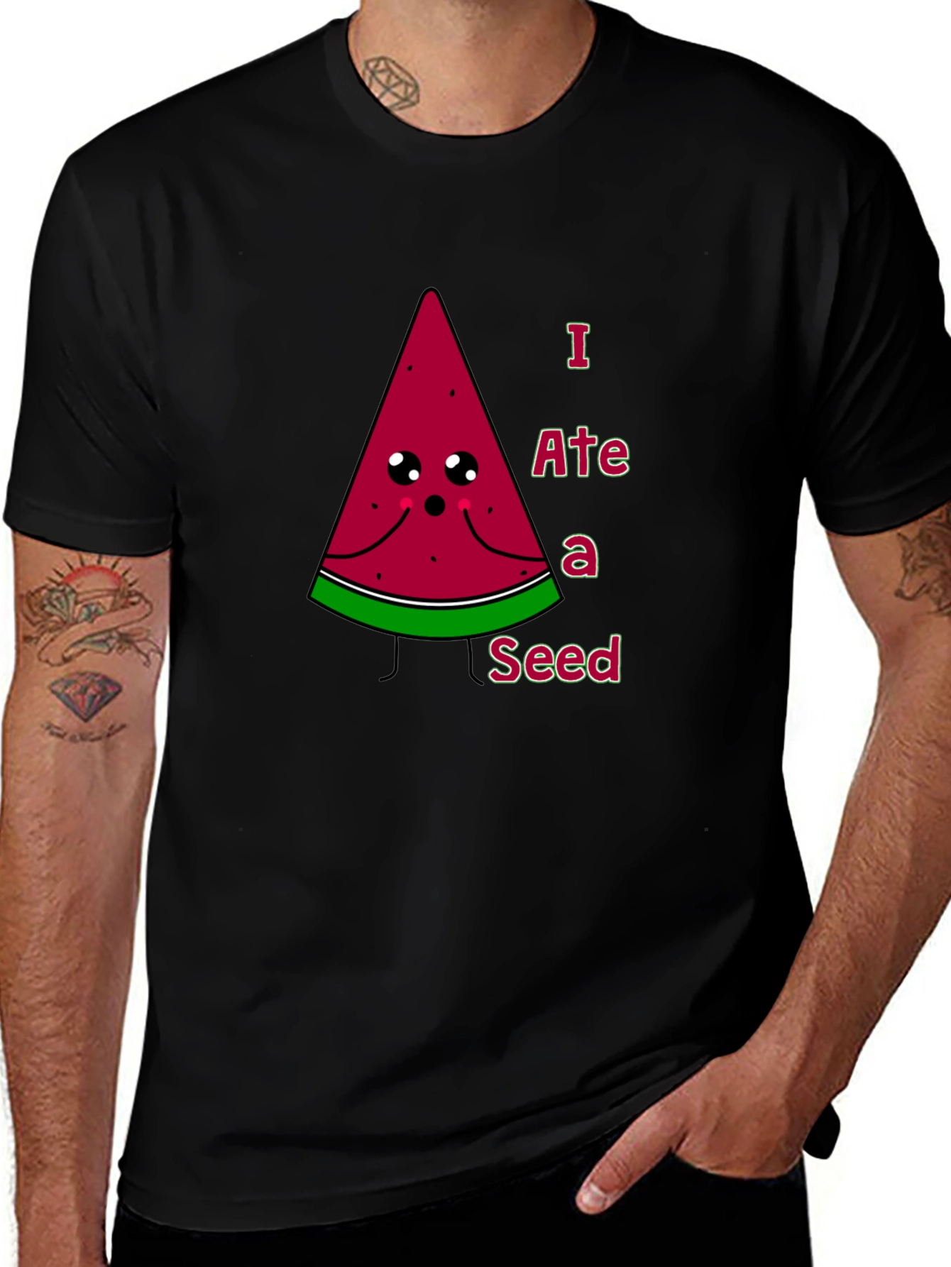 Funny Watermelon Seed T-Shirt