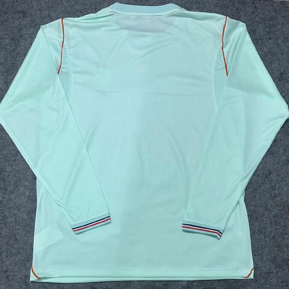 2026/27 France Away Fans Long Sleeve Soccer Jersey Back