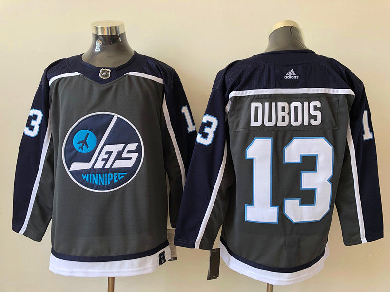 Men's Winnipeg Jets Pierre-Luc Dubois #13 Gray Player Game Jerseys