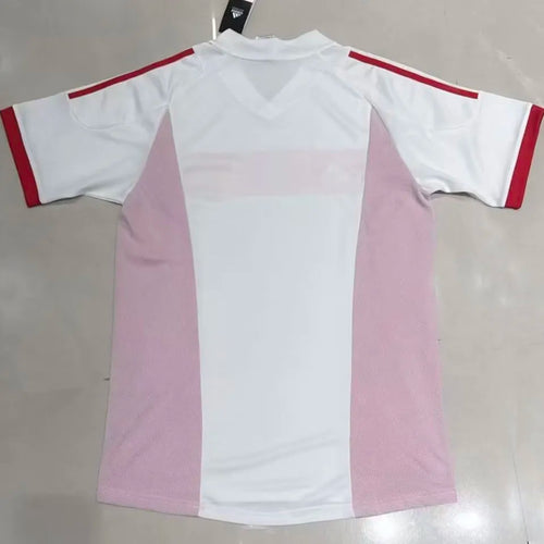 2002 Turkey Home White Retro Retro Jersey Back