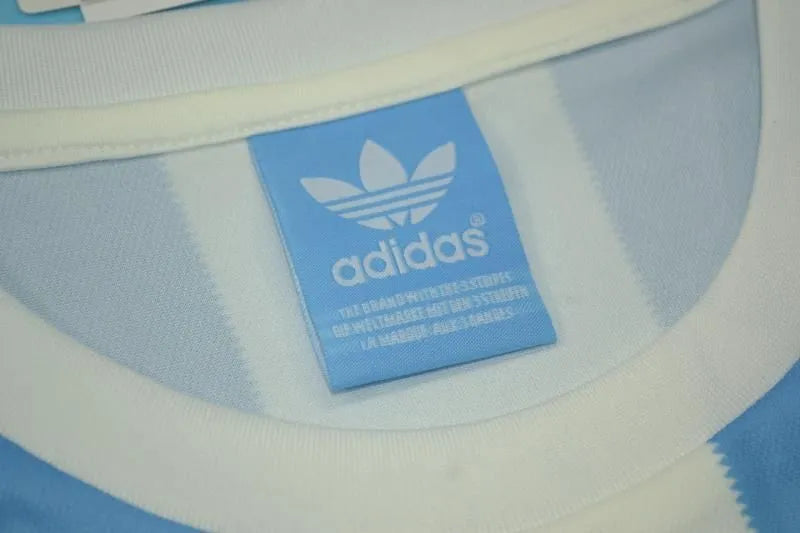 1978 Argentina Home Retro Soccer Jersey Detail 2
