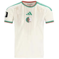 2026/27 Algeria Home White Fans Soccer Jersey 无星 (Have Right Patch 有右臂章 黑底白字） Front