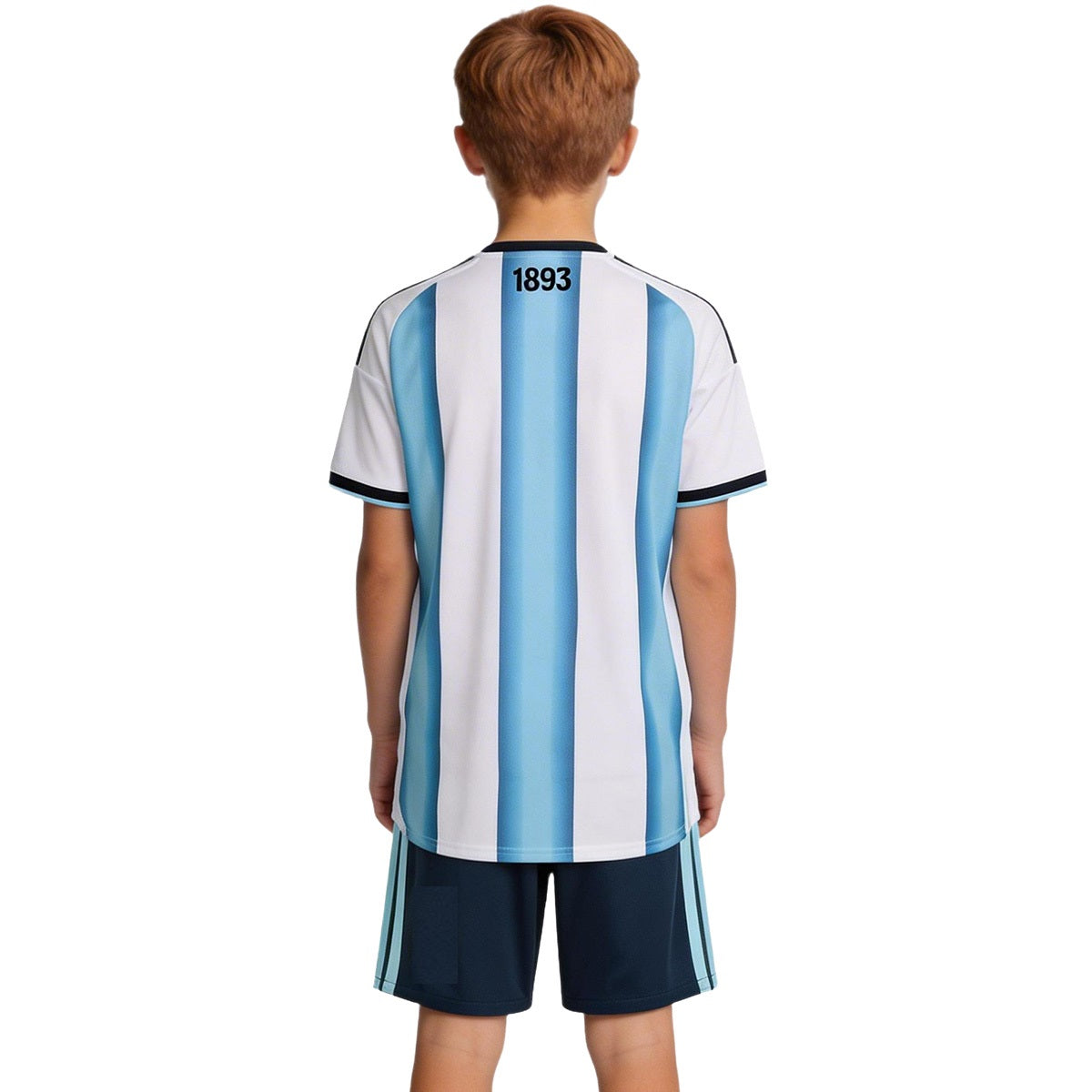 Kids Argentina Home Jersey Kit World Cup 2026 Back