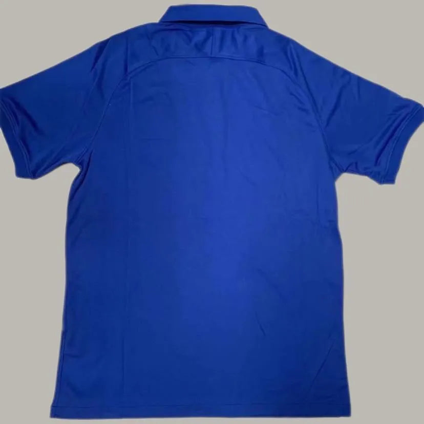 France 100th Anniversary Edition Blue Retro Soccer Jersey Back