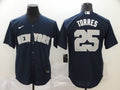 Men's New York Yankees Gleyber Torres #25 Navy Replica Baseball Jerseys
