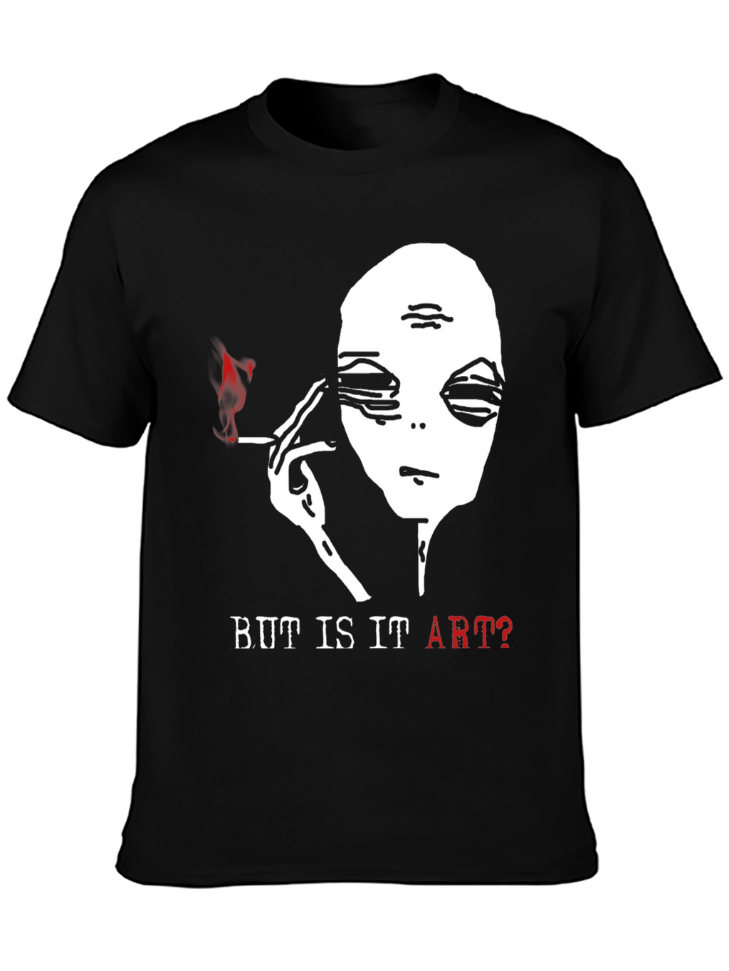 Alien Smoking T-Shirt - But Is It Art?