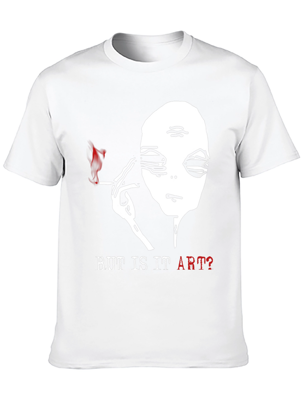Alien Smoking T-Shirt - But Is It Art?