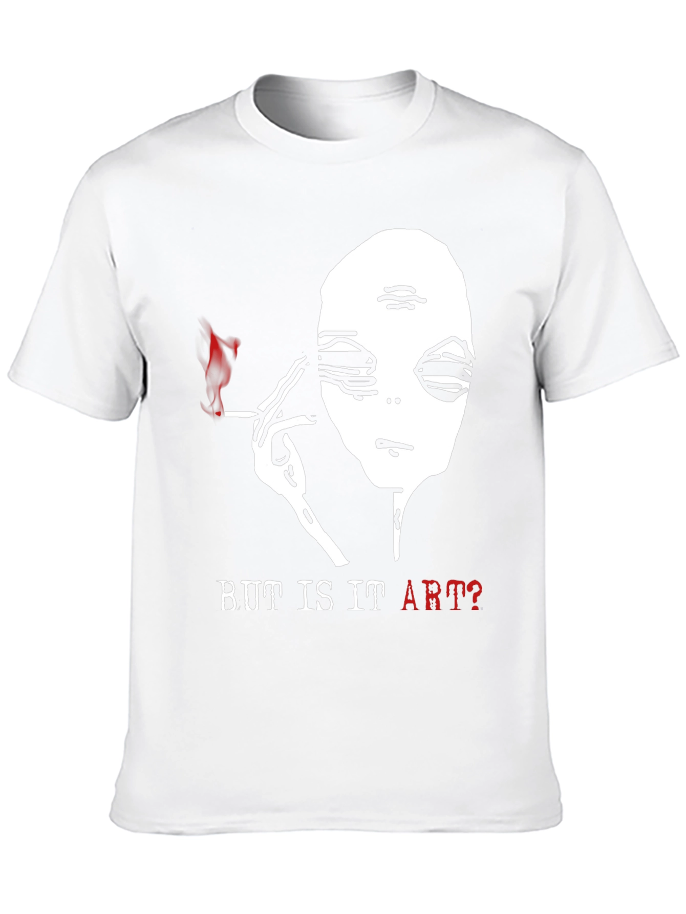 Alien Smoking T-Shirt - But Is It Art?