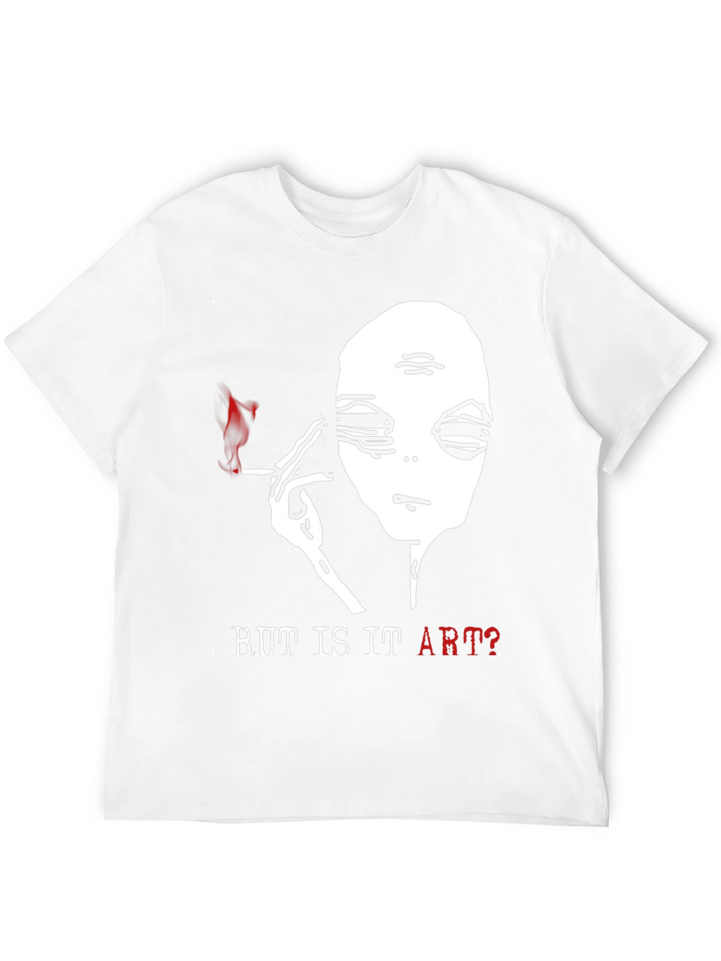 Alien Smoking T-Shirt - But Is It Art?