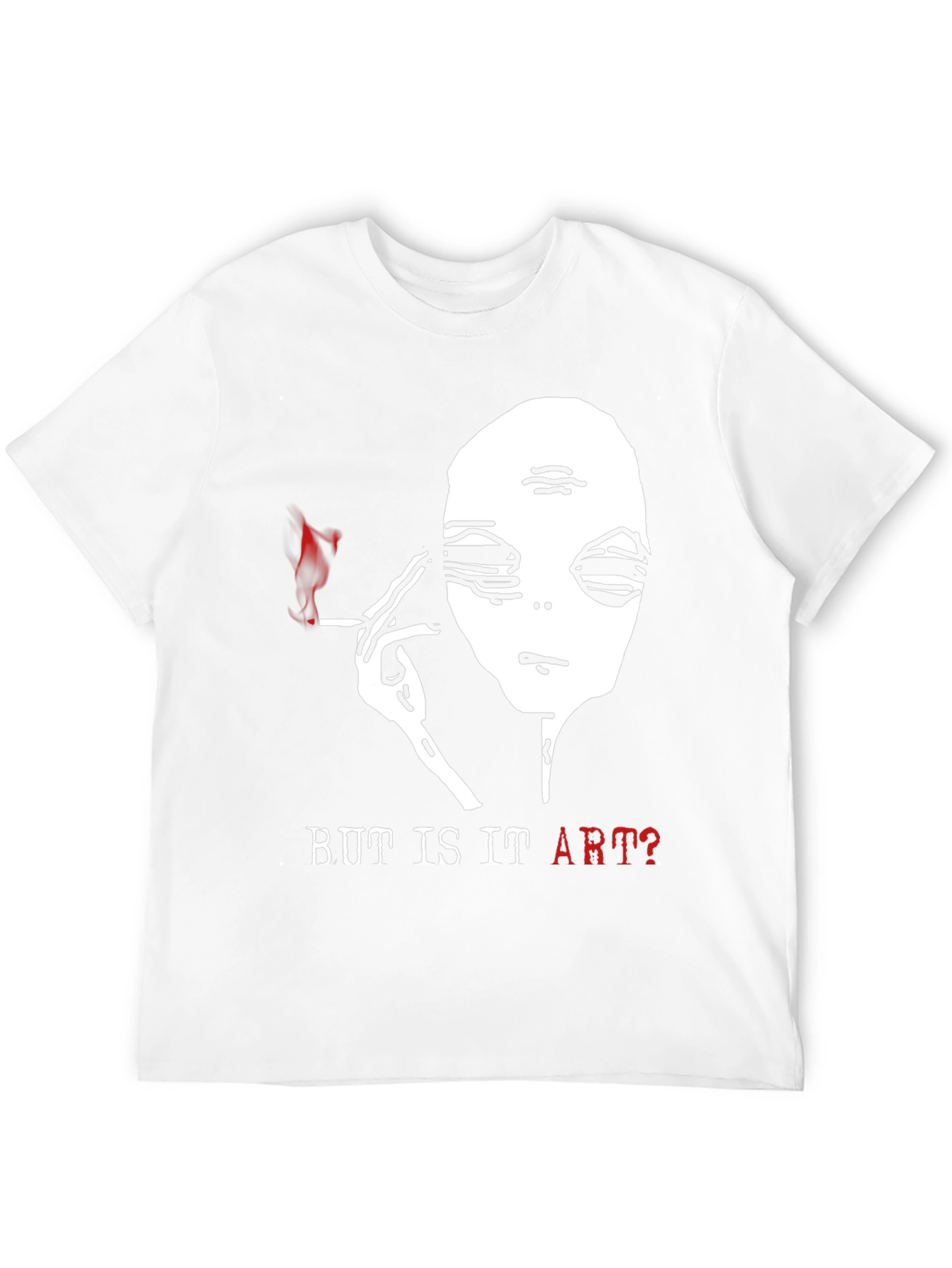 Alien Smoking T-Shirt - But Is It Art?
