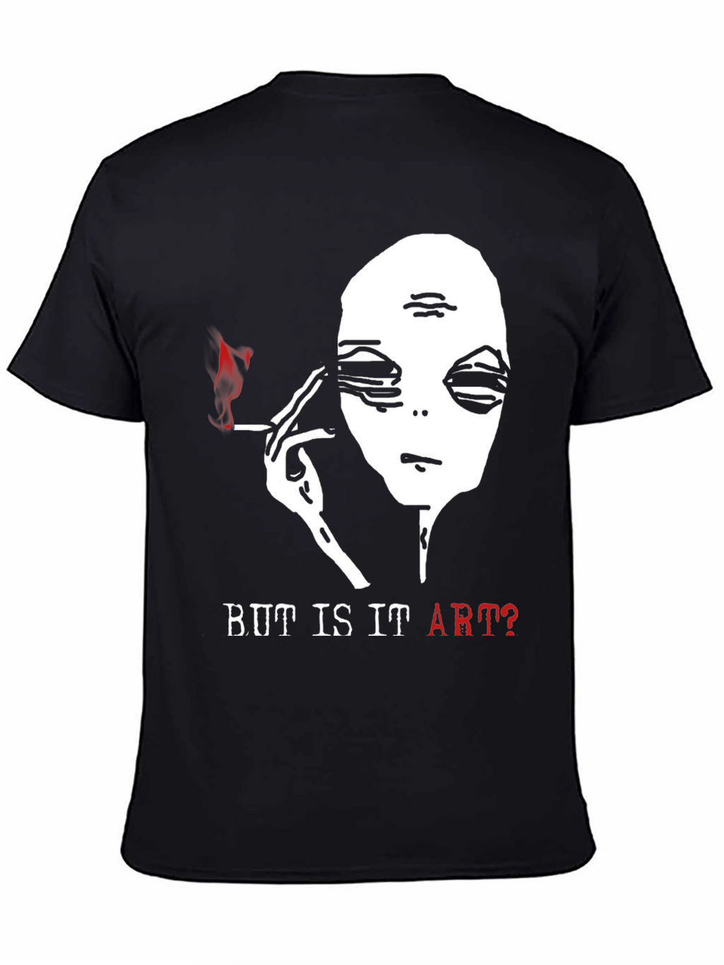 Alien Smoking T-Shirt - But Is It Art?