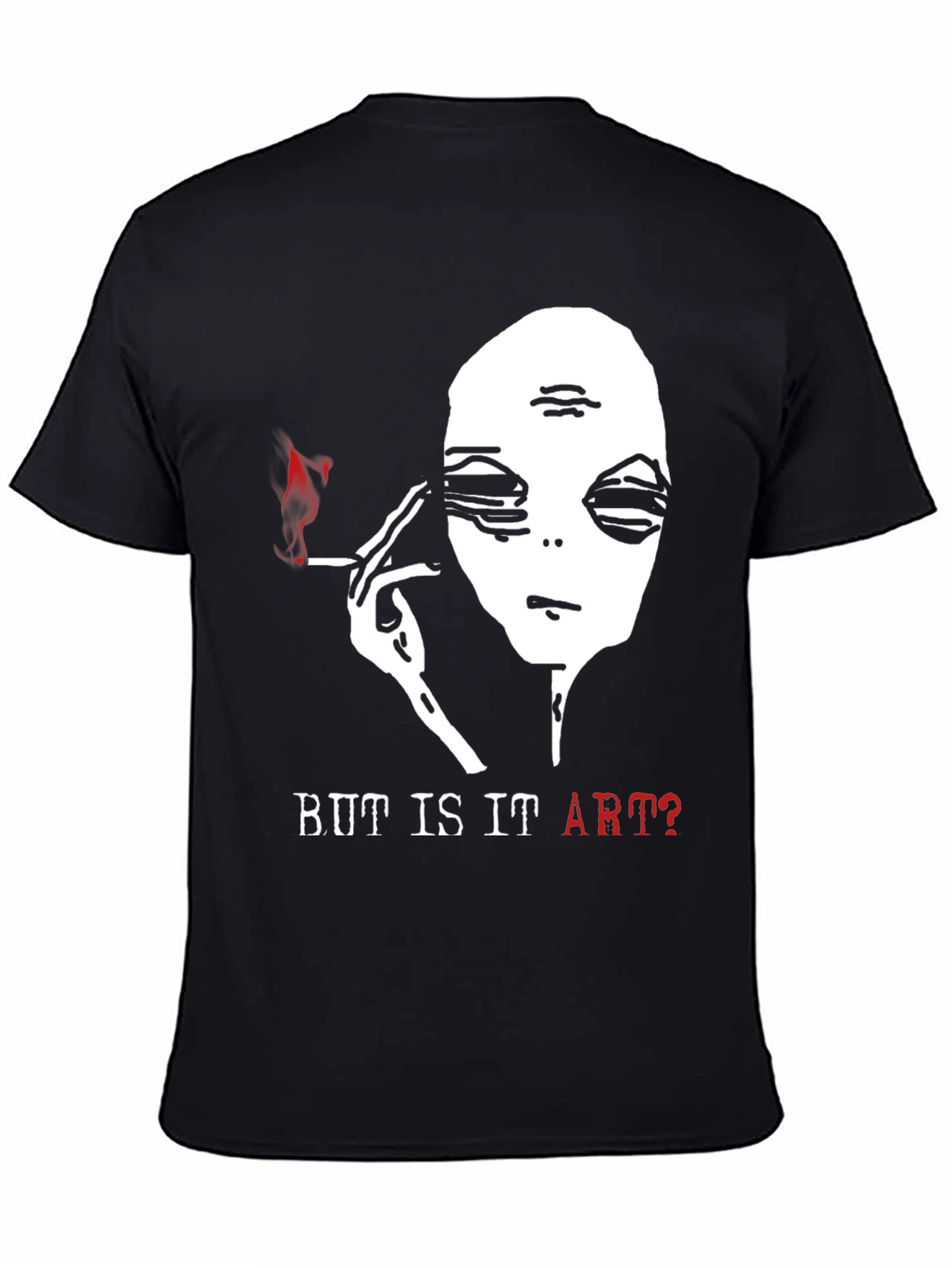 Alien Smoking T-Shirt - But Is It Art?