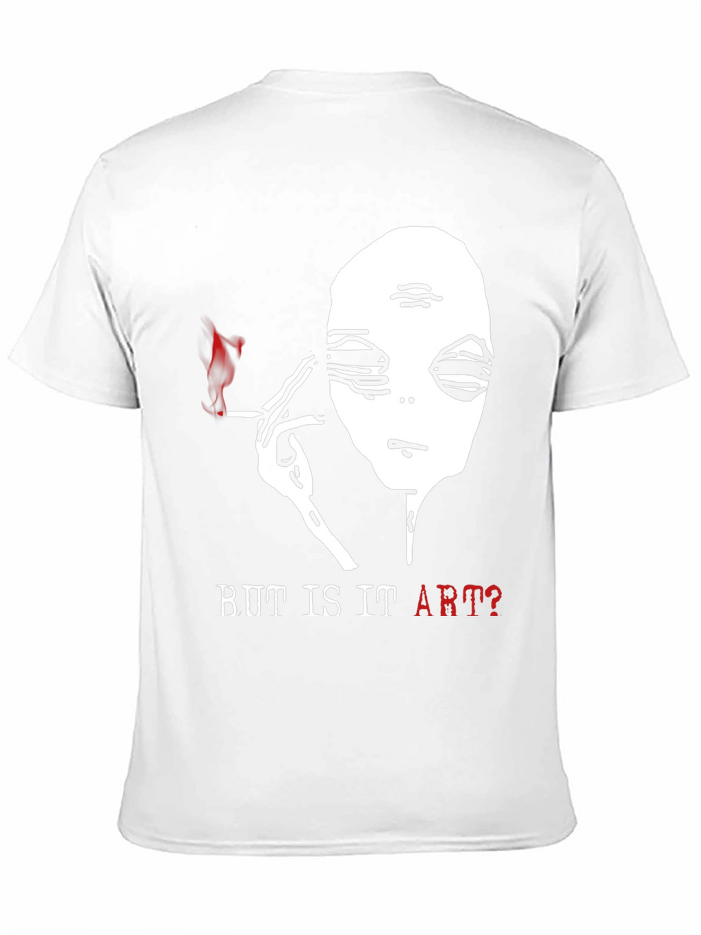 Alien Smoking T-Shirt - But Is It Art?